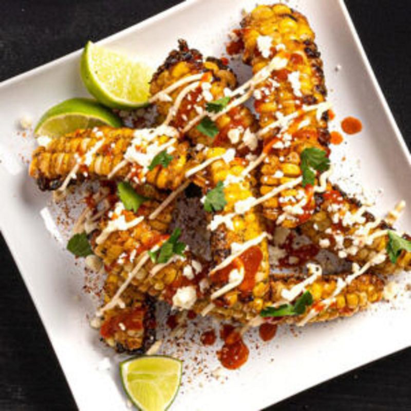 Battered Sweet Corn Ribs - 6 Pack with Sauce