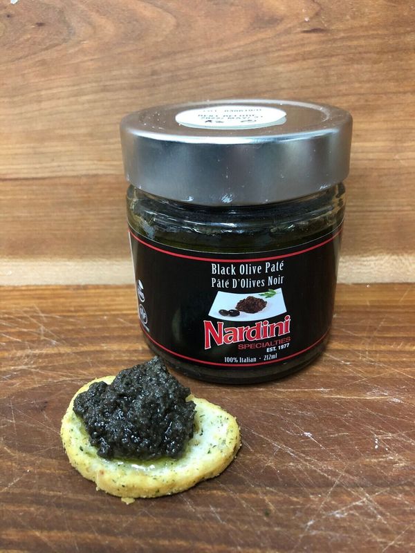 Black Olive Pate - Nardini Private Label 398ml