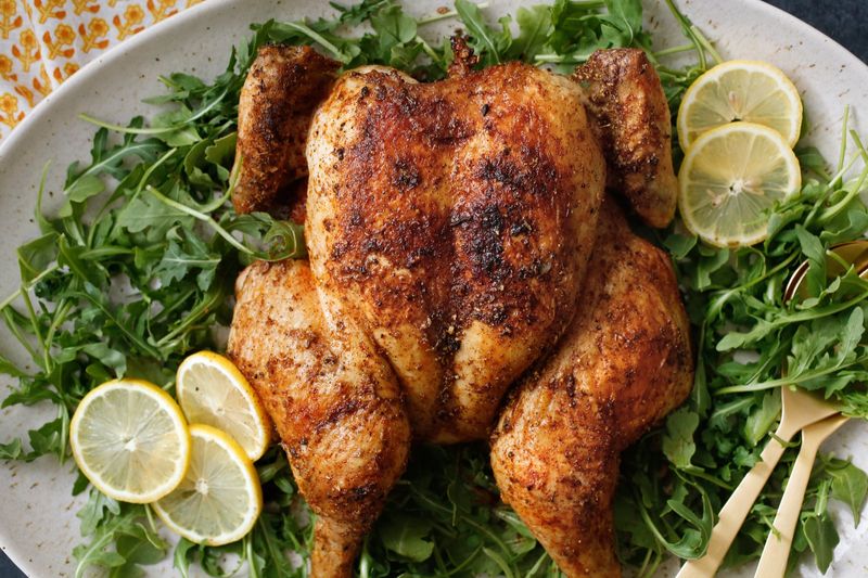 Mango Chili Butterflied Whole Chicken