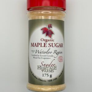 Maple Sugar Shaker- 150g LOCAL Snyder Acres Farm