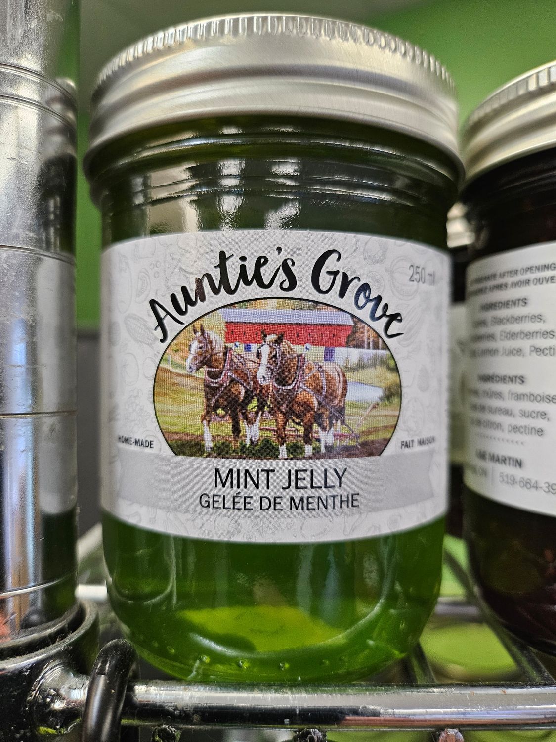 Auntie&#39;s Grove Mint Jelly - Local