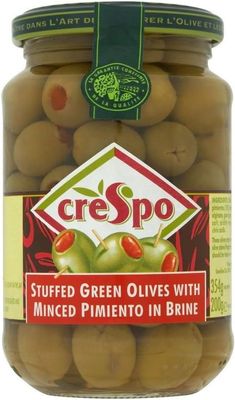 Crespo Pimeto Stuffed Green Olives - Spain 370ml
