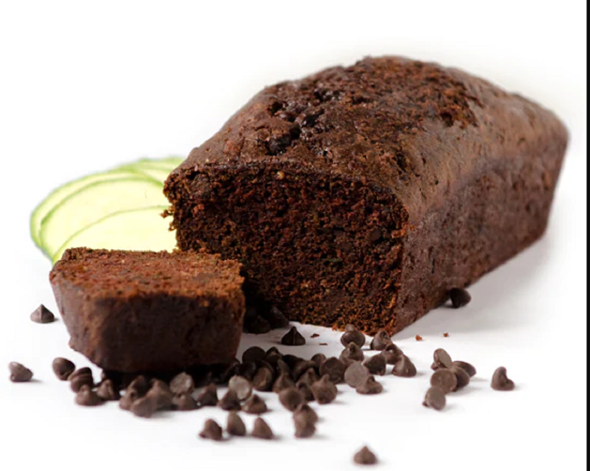 Banana Chocolate Chip Loaf Slice
