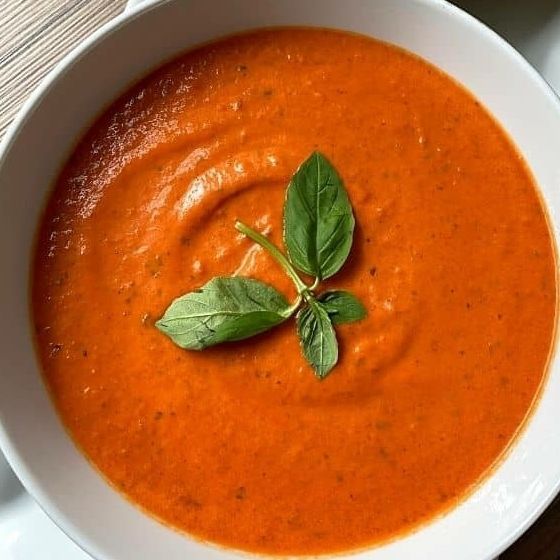 Roasted Tomato Basil Vegan Soup (12oz)