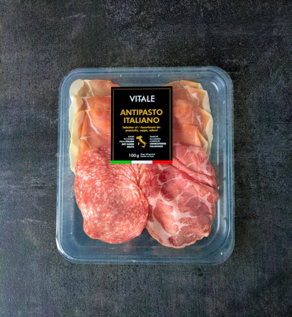 Sliced Antipasto Italiano – Vitale Italy 100g