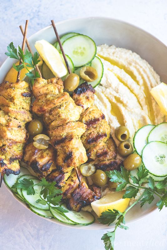 Mediterranean Chicken Kebobs 2 Pack - Made in House