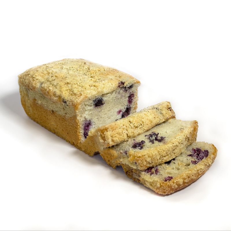 Blueberry Streusel Loaf - LOCAL Sweets from the Earth