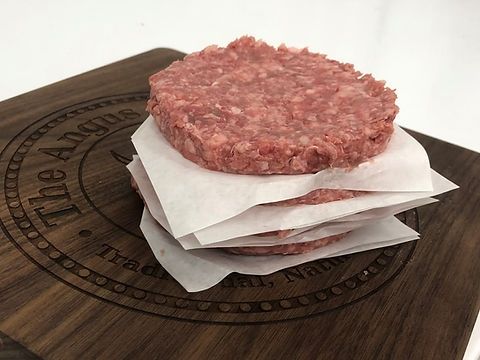 Pure Beef Burgers Farm Raised 4 * 6oz - LOCAL Wallenstein