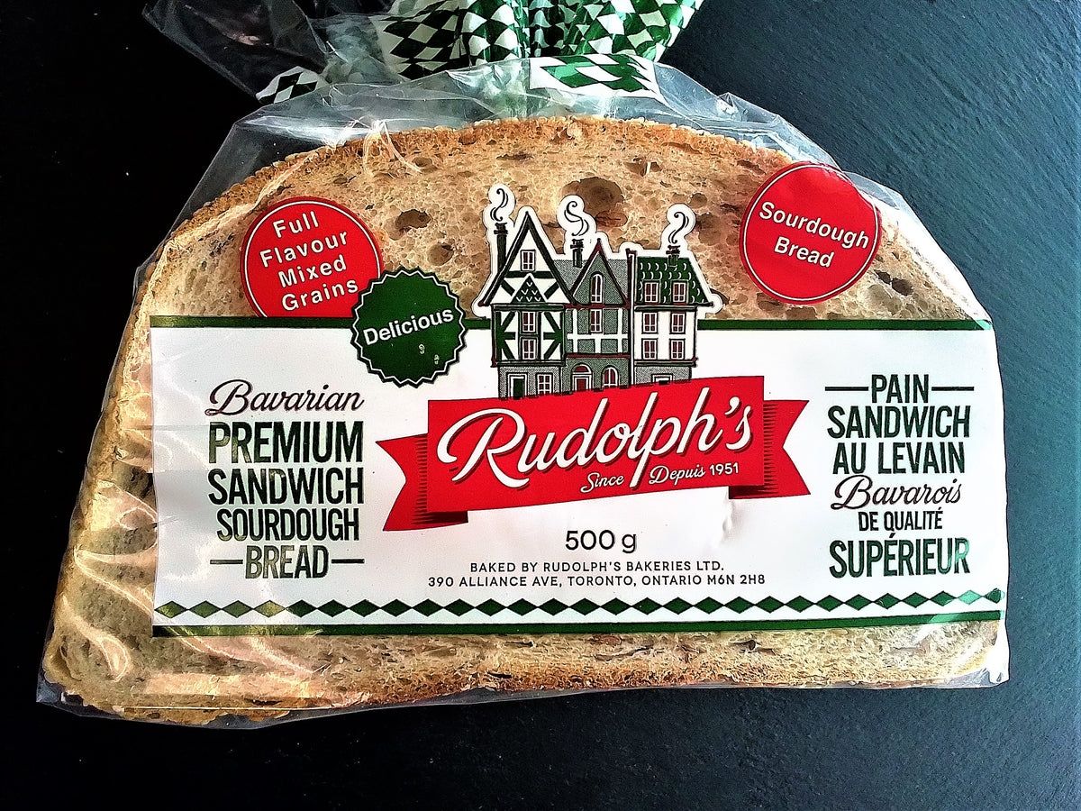Rudolph&#39;s Premium Sourdough Bread Sliced - 500g