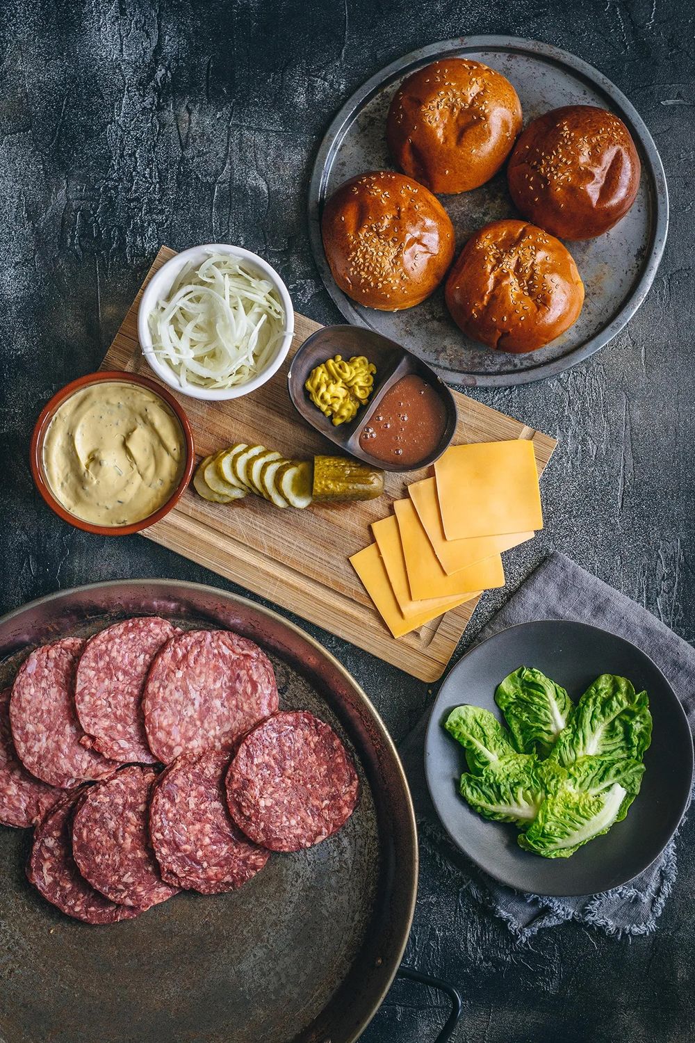 Burger Kit for 4