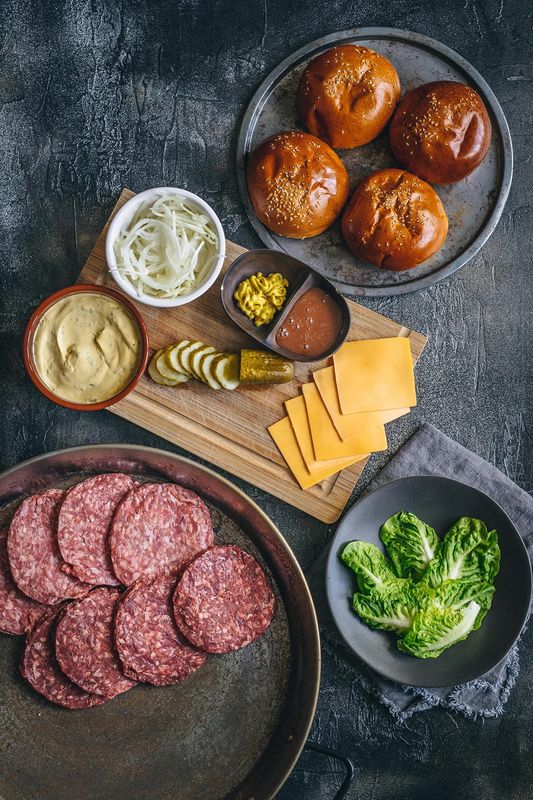 Burger Kit for 4
