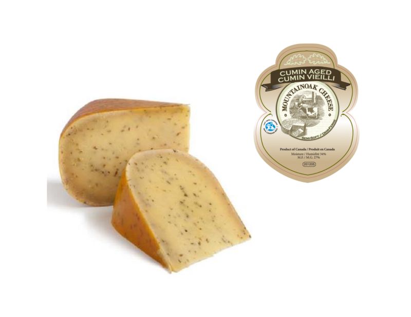 Aged Cumin Cheese - Mountainoak 250g LOCAL