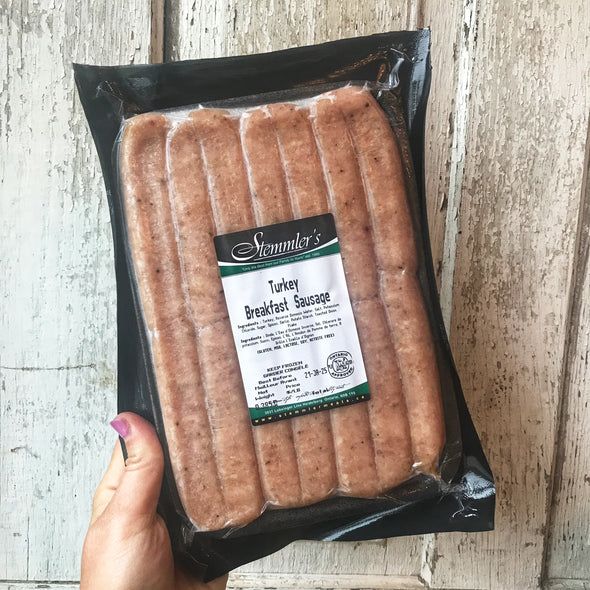 Turkey Breakfast Sausage 20 Pack - LOCAL Stemmler&#39;s