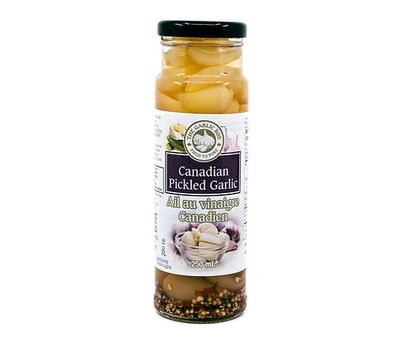 Winter Garlic Cloves Simply Pickled - Garlic Box LOCAL -150g