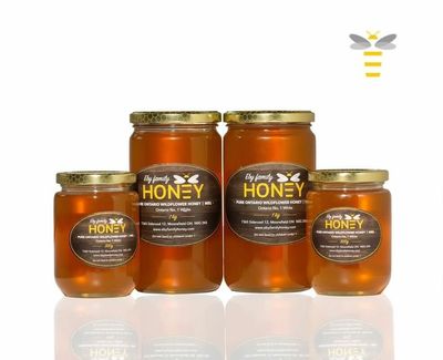 Pure Liquid Honey 1kg - Eby Family Honey Farm LOCAL