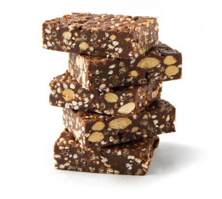 Gluten Free Chocolate Chewy Nut Bar