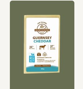 Guernsey Cheddar Cheese 300g - Local Eby Manor