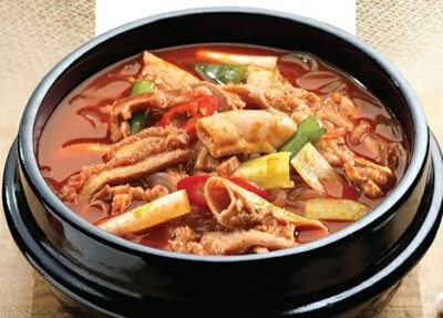 Beef intestine soup (양우탕)