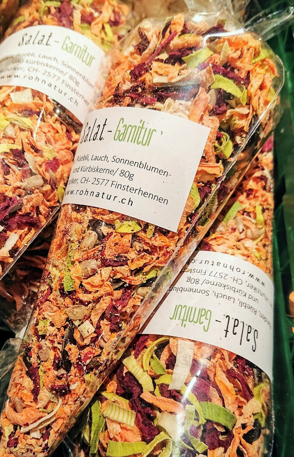 BIO- Salat- Garnitur, 80g