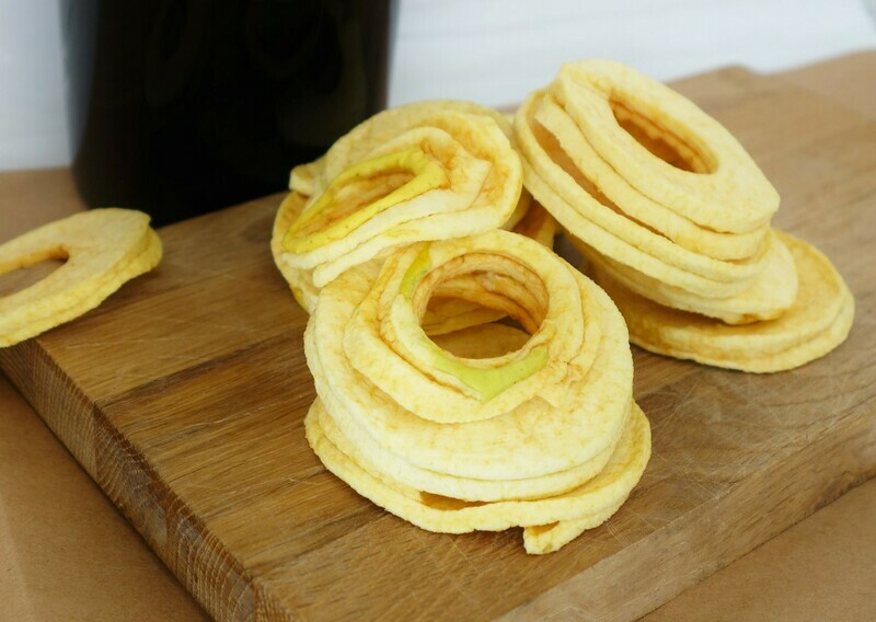 Apfel ohne Schale, 100g