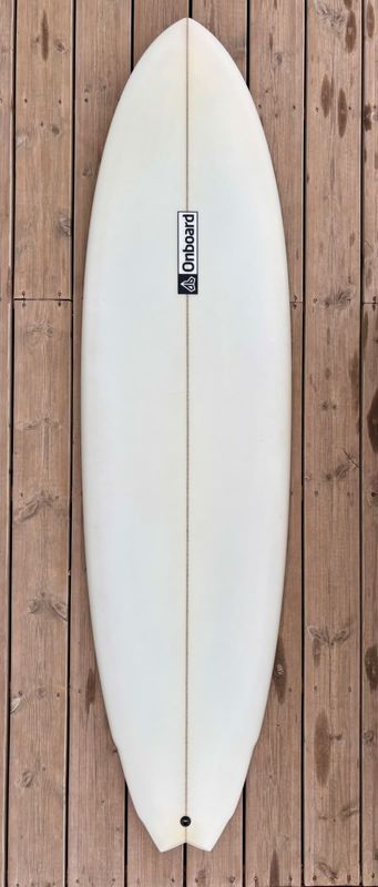 6'8" x 21.38" x 2.63" - 41.6L