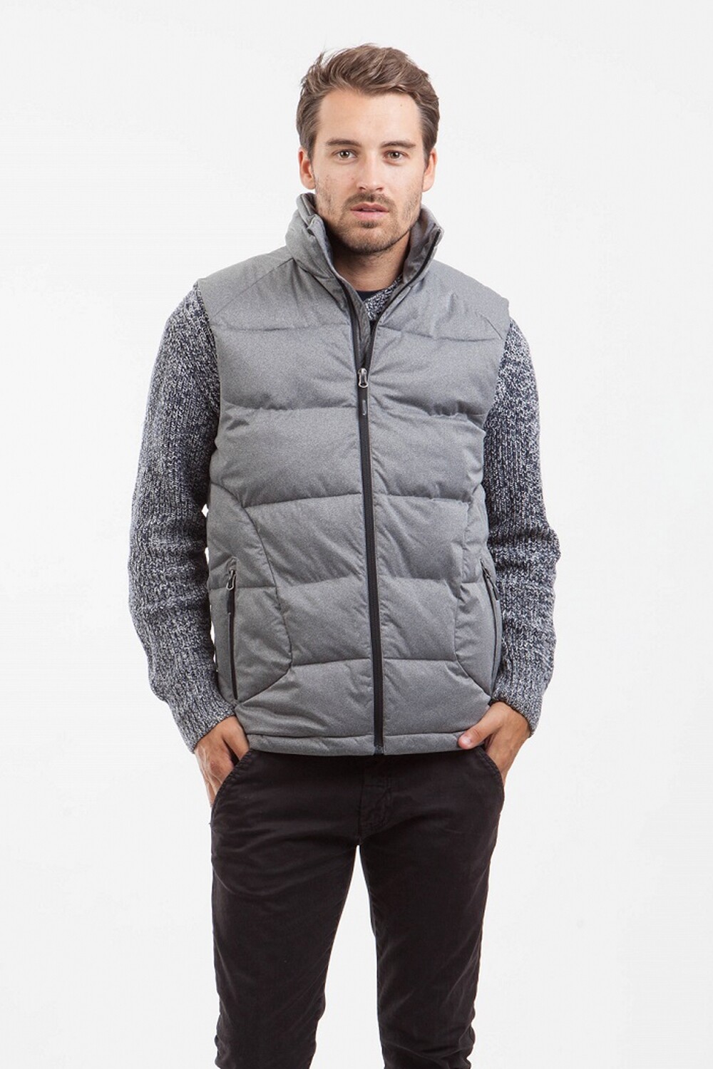 Warm switcher quilted vest First class