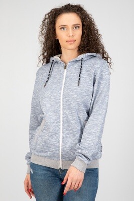 Switcher Hooded Sweatshirt with zip women