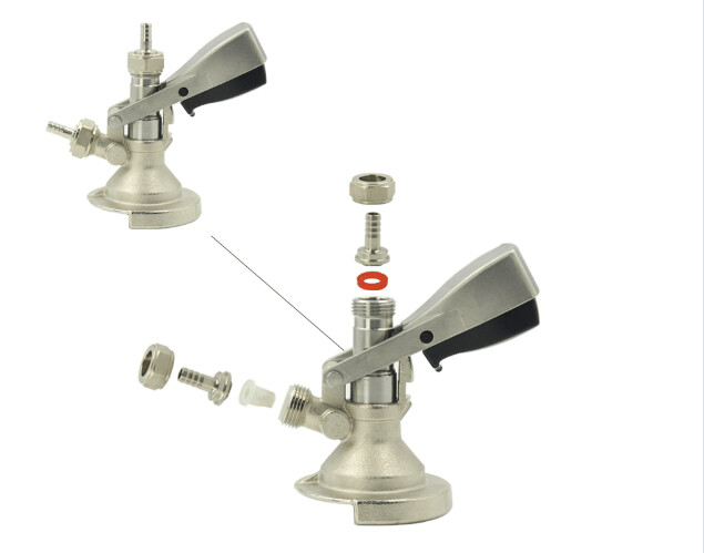 Кег глава плоска  "А" тип Micromatic комплект