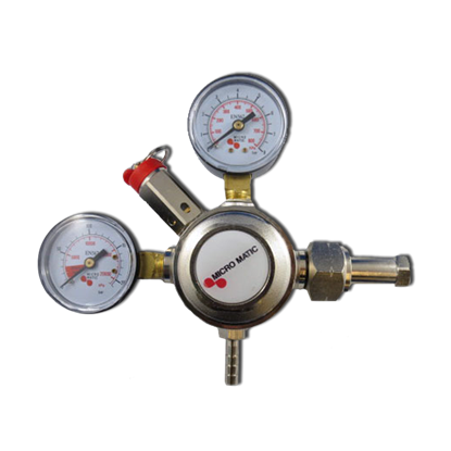 Редуцир вентил Micromatic за СО2 единичен (10*67)