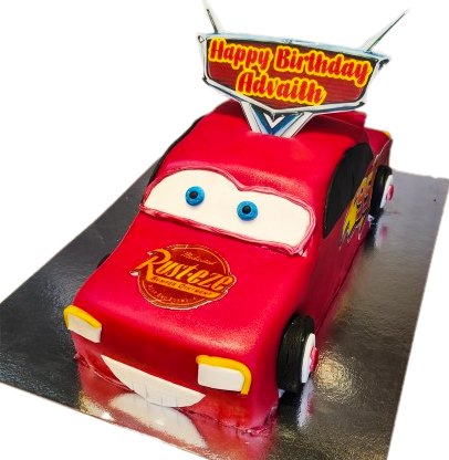 Cars figur tårta