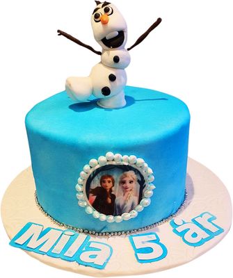 Olaf (Frozen) tårta