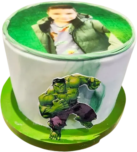 Hulken med egen bild