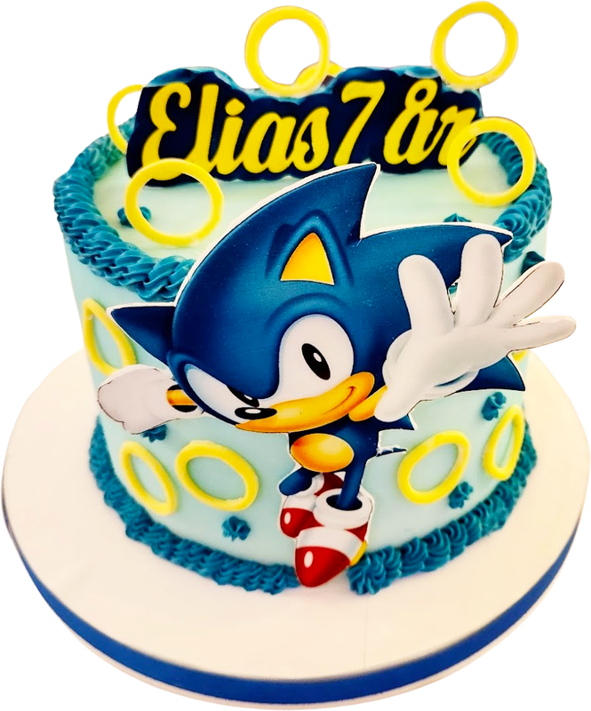Sonic tårta