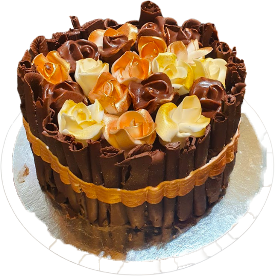 Chokladskulpturen tårta