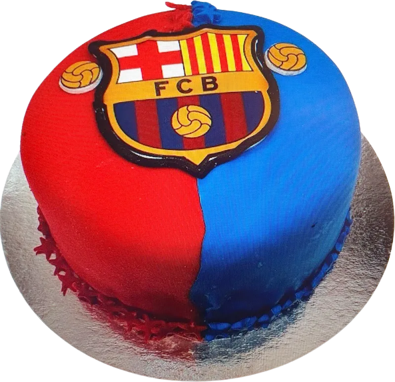 FC Barcelona tårta