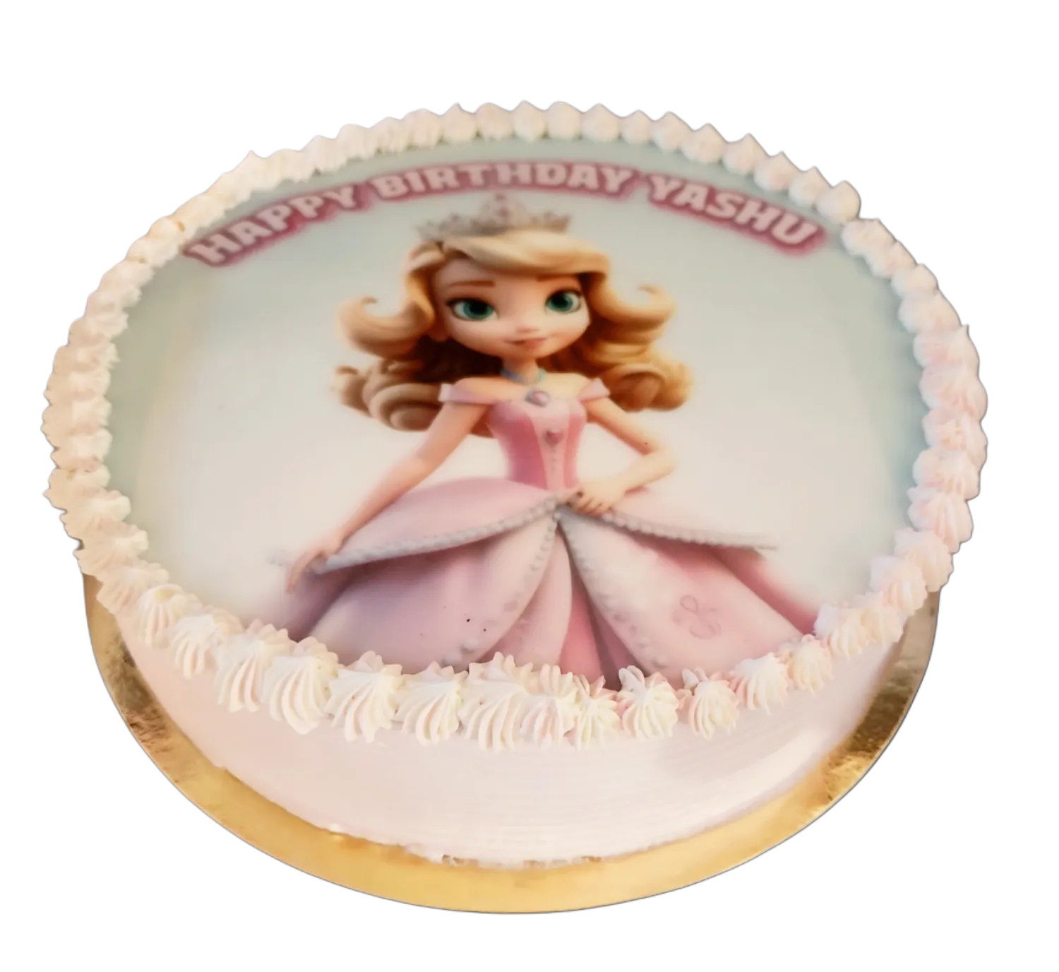 Bildtårta princessa Disney