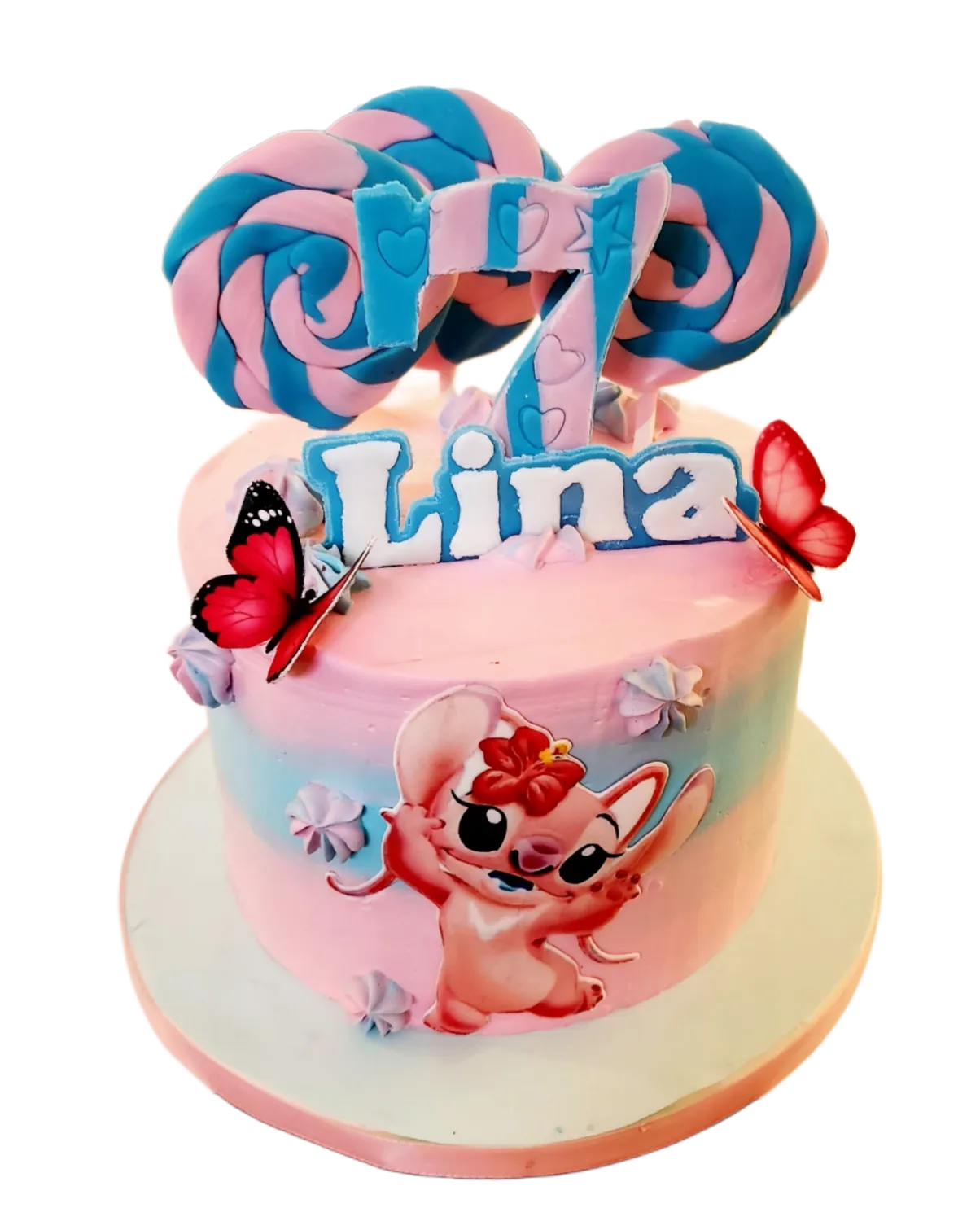 Stitch tårta