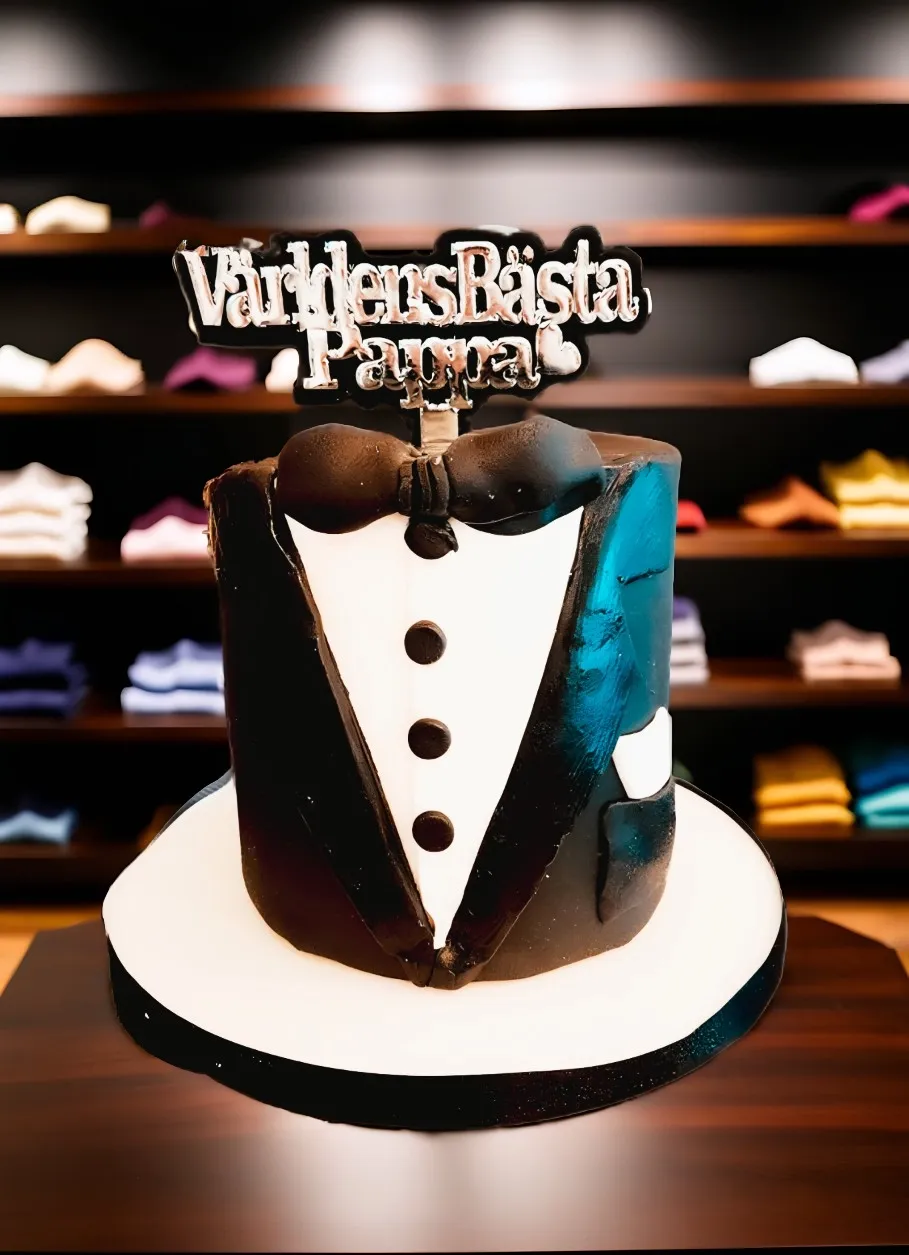 Kunglig Pappa Tårta