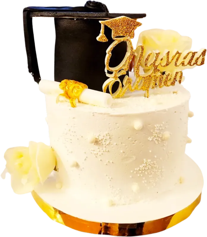 Examenstårta elegant