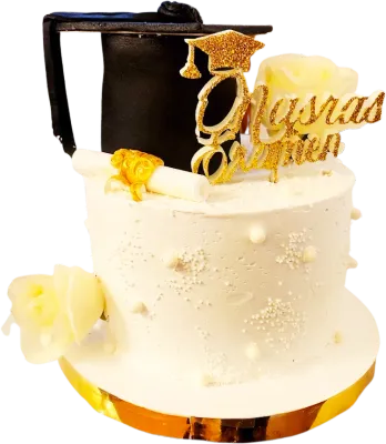 Examenstårta elegant