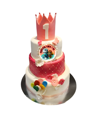 Paw tårta 3 våning