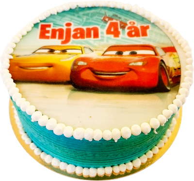McQueen-Racing Tårta