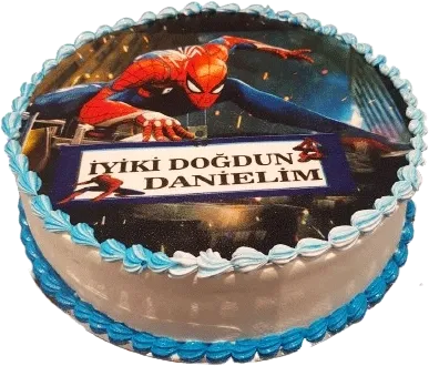 Spiderman tårta marvel 3