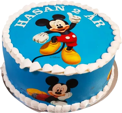 Musse Pigg tårta cover