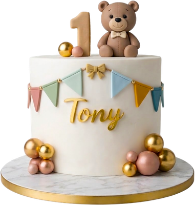 Pastellfest med Nalle