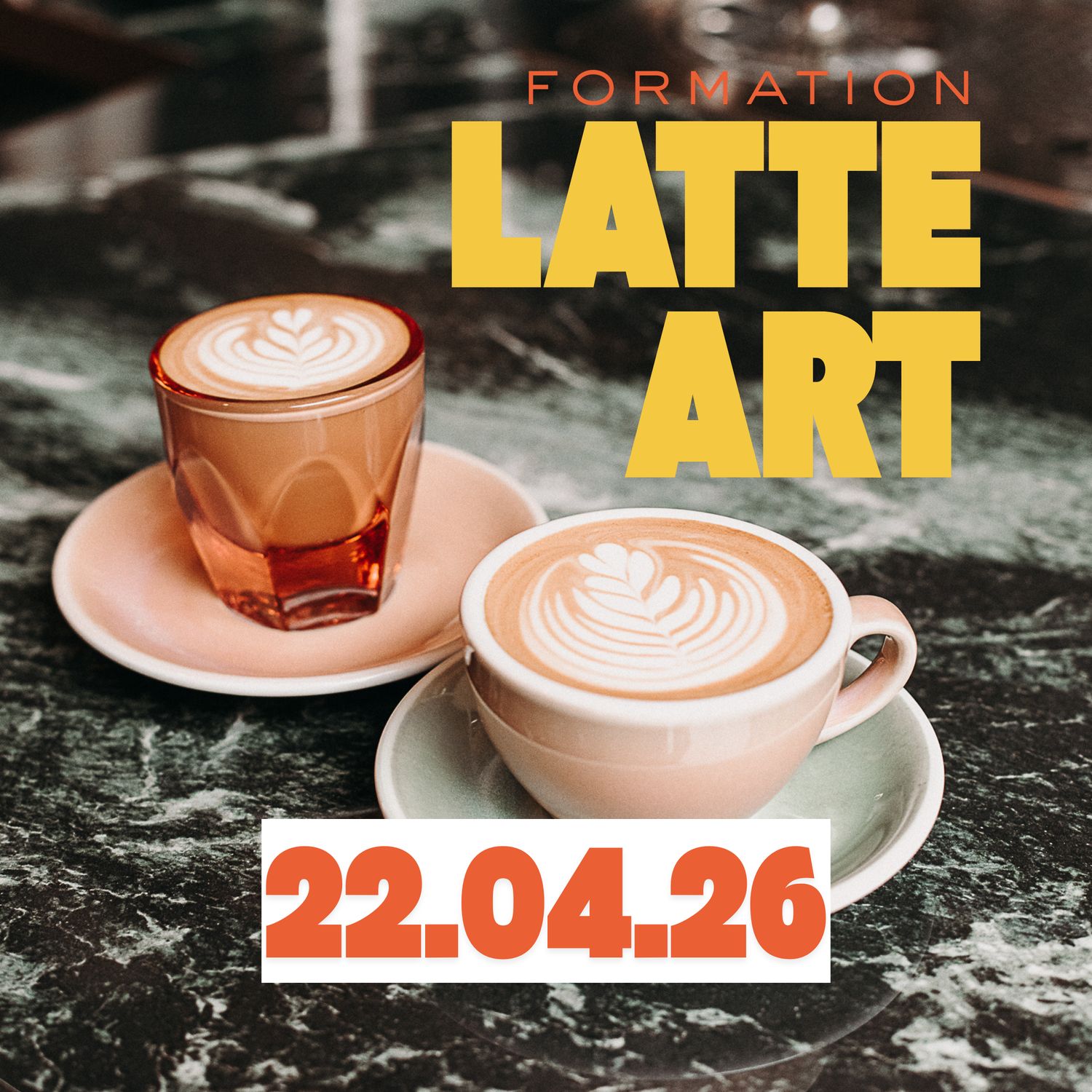 Formation Latte Art - Mercredi 22 avril 2026 à 18H30