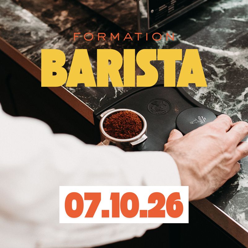 Formation Barista - Mercredi 7 octobre 2026 à 18H30