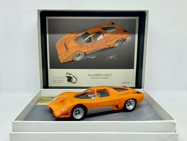 McLaren M6GT orange