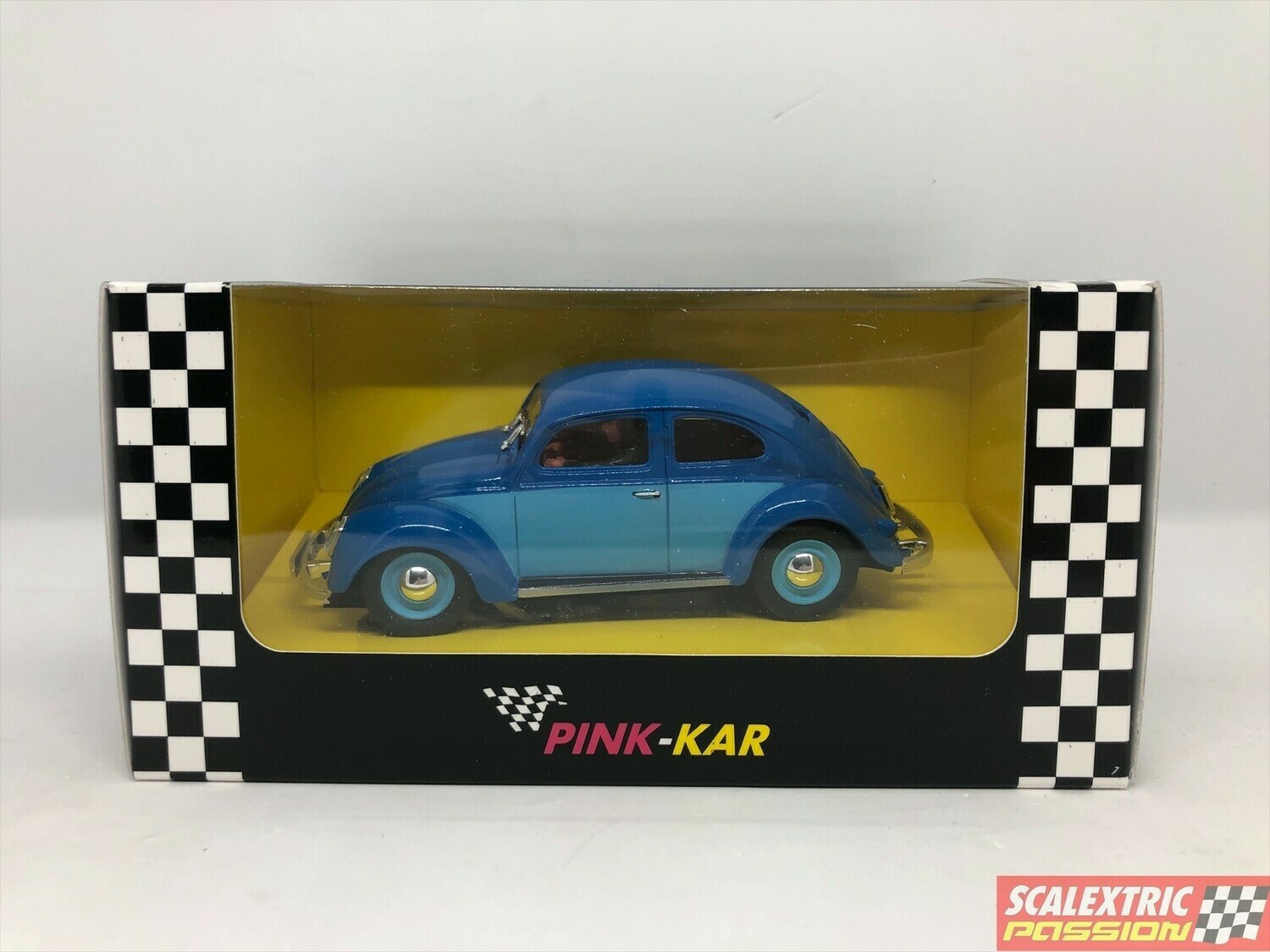 VW beetle Azul