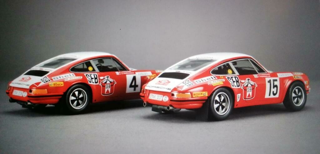 Pack Porsche 911S Rally Monte-Carlo 1972